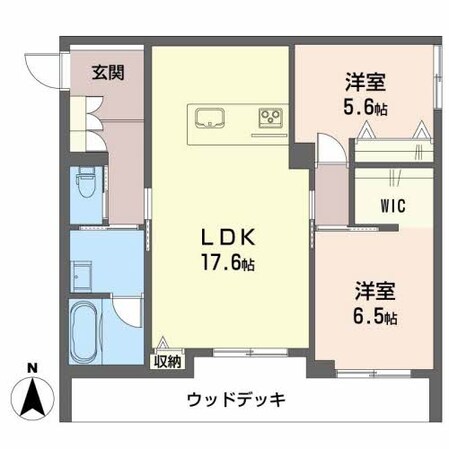 シャーメゾンキャメリアの物件間取画像